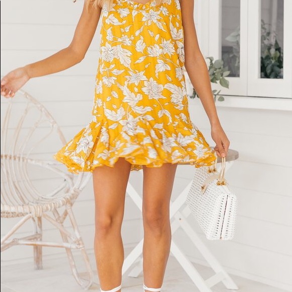 El viso floral shift dress - Picture 3 of 7